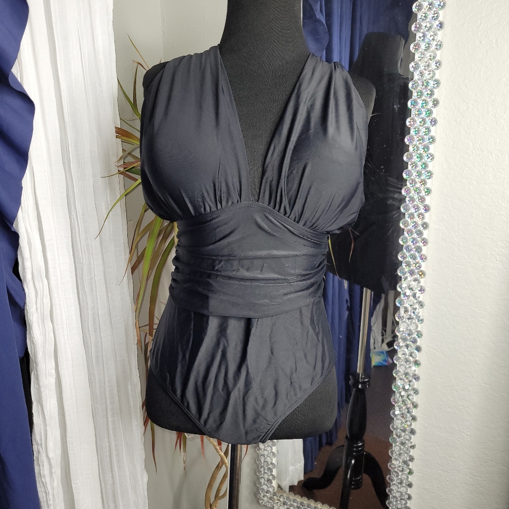 LAPAYA MONOKINI COLOR BLACK SZ LARGE